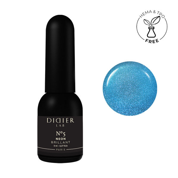 Geelilakka Brillant NEON No5 Didier Lab 8ml