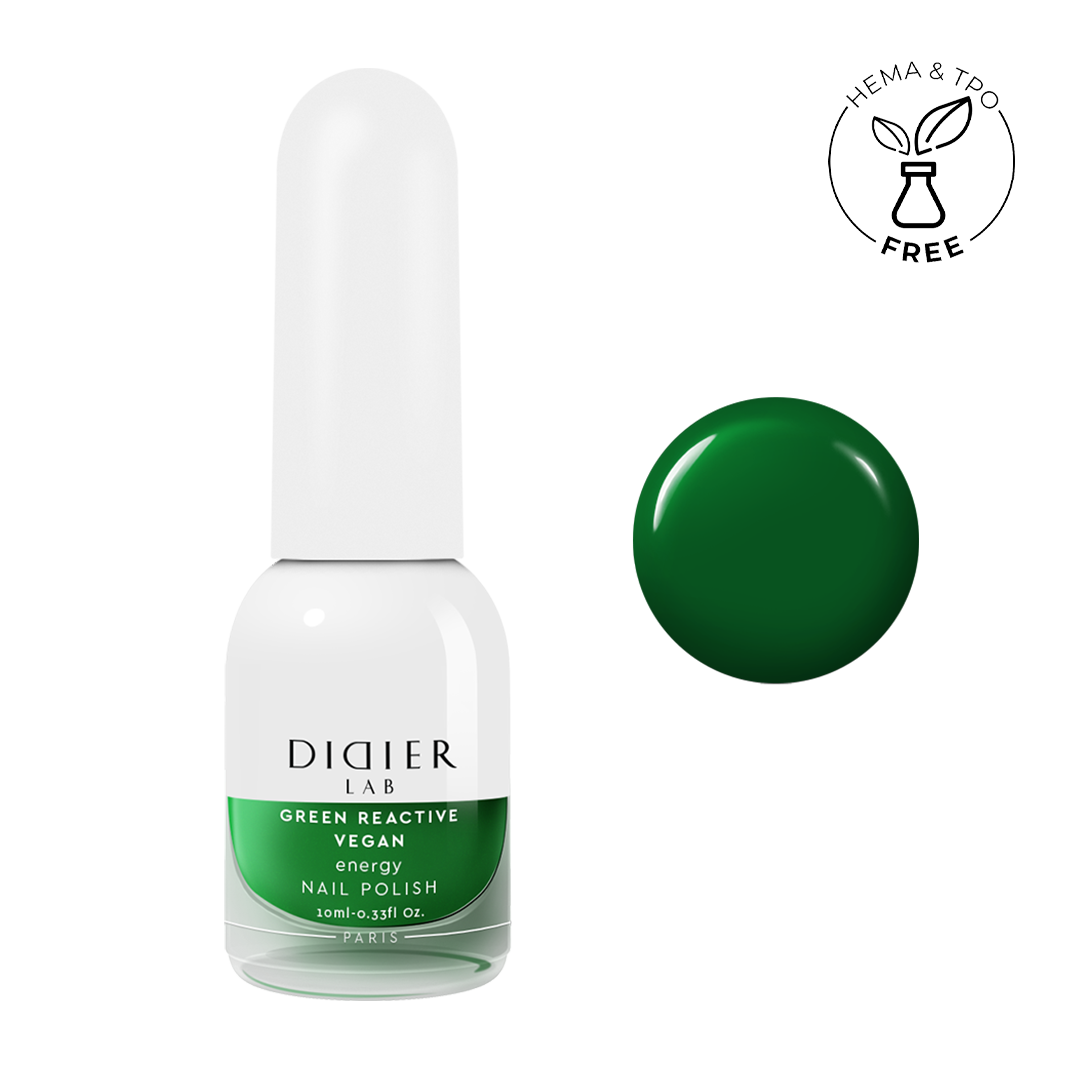 Vegaaninen kynsilakka Green reactive Didier Lab energy 10ml