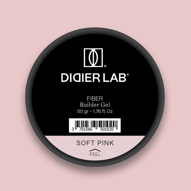 Kuitu rakennegeeli Didier Lab, Soft Pink, 50gr