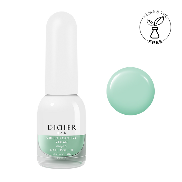 Vegaaninen kynsilakka Green reactive Didier Lab mojito 10ml