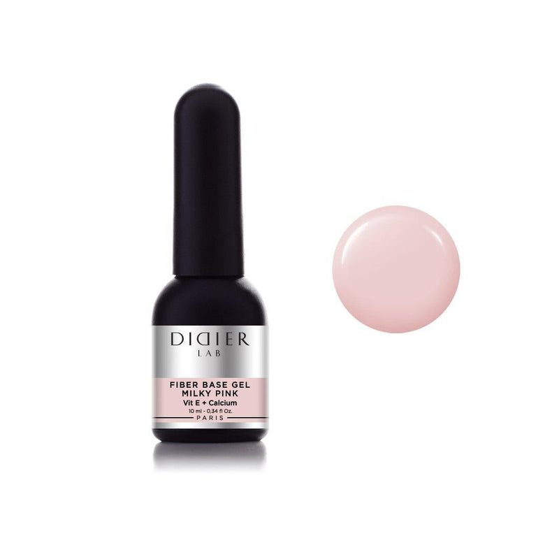 Smart Fiber Base "Didier Lab", Milky Pink, 10ml - Didier Laboratoires