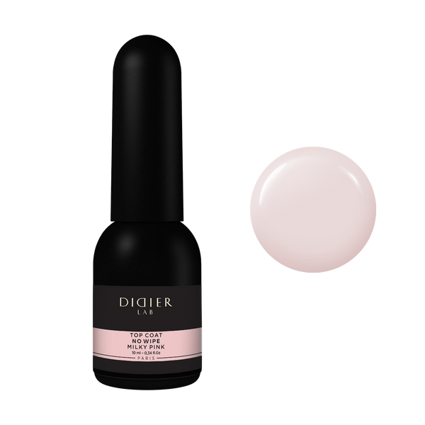 Päällyslakka no wipe Milky Pink, Didier lab, 10ml